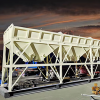Vente; Machine de mélange de sable et de gravier adaptée aux stations de mélange, équipée d'un système de pesage, 2 à 4 bacs de stockage