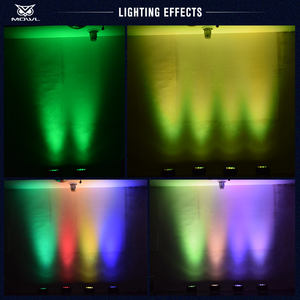 Waterdichte draadloze DMX buiten 12*18W RGBWA UV 6in1 IP65 <span class=keywords><strong>LED</strong></span> Par-lamp batterijvoeding Uplight 12x18W batterij <span class=keywords><strong>LED</strong></span> Par-lamp - Product Image 5