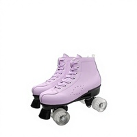 Patins à roulettes à 4 roues SeeMore de haute qualité avec roues en PU, en cuir professionnel pour l'extérieur