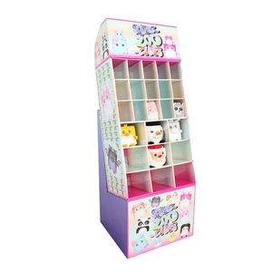 Tùy chỉnh đồ chơi các tông hiển thị sàn kệ với túi truy cập hàng đầu hộp hiển thị với ngăn Pop sóng giấy hiển thị đứng - Product Image 3