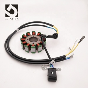 Bobine de stator de magnéto de <span class=keywords><strong>moto</strong></span> DEJIA CG125D-12 12 pôles 200W 12V - Product Image 4