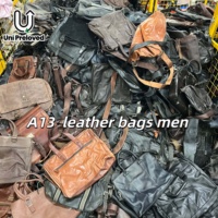 Sacs en cuir A13, style homme, mallette de haute qualité, vente en gros, articles d'occasion, vente en gros de produits d'occasion de qualité supérieure, unisexe