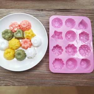 Different Flower Fondant <b>Silicone</b> <b>Baking</b> DIY Molds for Cake Decorating Tools - Product Image 2
