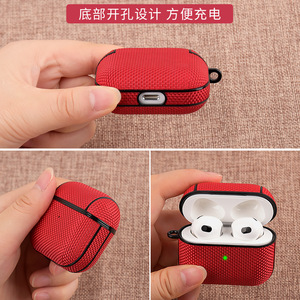Fundas Protectoras de Nailon Impermeables para <span class=keywords><strong>Apple</strong></span> <span class=keywords><strong>Airpods</strong></span> <span class=keywords><strong>Pro</strong></span> 3 <span class=keywords><strong>2</strong></span> 1 <span class=keywords><strong>Gen</strong></span>, Cubierta para Auriculares Inalámbricos - Product Image 4