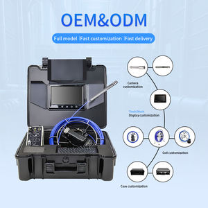 OEM WOPSON IP68 impermeável 14mm lente vazamento detecção esgoto inspeção câmera com 512Hz Sonde - Product Image 3