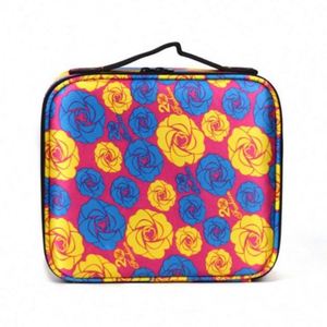 Sac de rangement cosmétique portable professionnel, multifonctionnel, sac de maquillage amovible pour les voyages, trousse de beauté avec logo personnalisé - Product Image 5