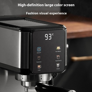 Automatische Intelligente Italiaanse Roestvrijstalen Espresso Stoomkoffiemachine 20bar Programmeerbare Hoge Druk Extractie - Product Image 2