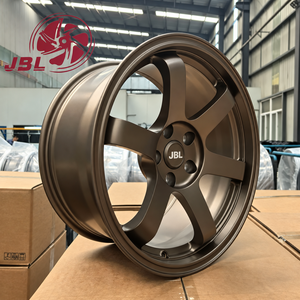 Cerchi in Lega di Alluminio Forgiati Monoblocco 16-24 Pollici, Design Sportivo <span class=keywords><strong>JDM</strong></span> Modificato, Nuovi Cerchi <span class=keywords><strong>Auto</strong></span> in Bronzo - Product Image 2