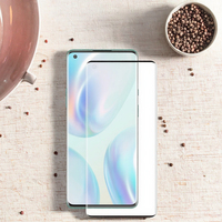 Protection d'écran en verre trempé incurvé 3D HD ultra-fin à couverture intégrale avec colle intégrale et bords arrondis 0,26 mm 9H pour OnePlus 10 Pro 11 Ace 3