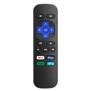 Ro Ku Express首映式盒装播放器1 <span class=keywords><strong>2</strong></span> 3 4 gen的ES-RM293-1通用替换遥控器 - Product Image 1