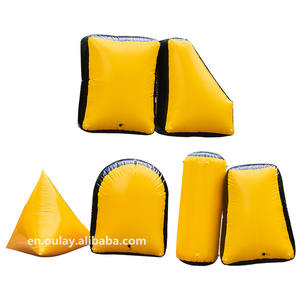 Juego de construcción de grupo CS de PVC, juego defensivo de obstáculos inflables, Bunkers, seis formas de 1 Juego, bunker de arco y flecha CS - Product Image 2