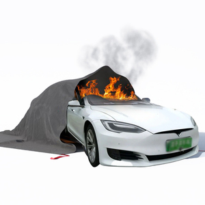 Chăn Chống Cháy Xe Hơi EV Xe Điện Nhiệt Độ Cao 3*4M 6*8M 4*4M 9*8M 10*10M - Product Image 1
