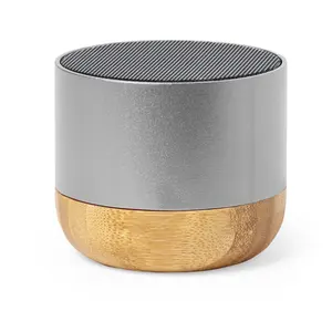 Altoparlante in Bambù e Alluminio Riciclato, Gadget Sostenibili - Product Image 3