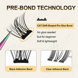 เทคโนโลยีติดขนตา SP EYELASH แบ<span class=keywords><strong>บ</strong></span> Pre Bond ไม่ต้องใช้<span class=keywords><strong>ก</strong></span>าว ติดเองได้ ง่ายต่อการต่อขนตาแ<span class=keywords><strong>บ</strong></span><span class=keywords><strong>บ</strong></span>เส้นต่อเส้น ขนตาแบ<span class=keywords><strong>บ</strong></span><span class=keywords><strong>ก</strong></span>ดติด ง่ายต่อการใช้งาน - Product Image 5