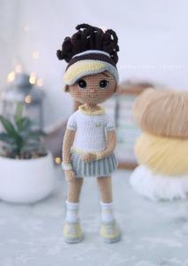 Benutzer definierte Amigurumi Lovely Girl Dolls Handmade Baby Doll Crochet Toy - Product Image 5