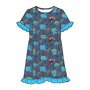 <span class=keywords><strong>Disfraz</strong></span> de Cazadora de Demonios K-Pop en Oferta, Ropa de Dibujos Animados, Vestido de Princesa con Lazo para Niña, Manga Corta, Largo hasta la Rodilla - Product Image 6