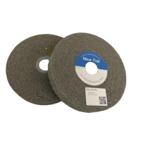 Disque abrasif convoluted Nice Top Non Tissé EXL 7S FIN 6x1x1" pour débavurage, polissage et finition de l'acier inoxydable et du titane