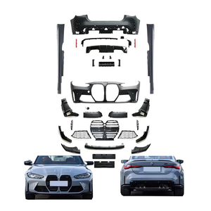 Juego completo de carrocería de parachoques delantero y trasero para <span class=keywords><strong>BMW</strong></span>, kit de carrocería de alta calidad para modelos serie 4, G22 y <span class=keywords><strong>M4</strong></span>, años 2020 a 2022 - Product Image 1