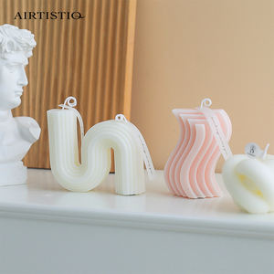 Nến Vòm Tùy Chỉnh Nến Thơm Nghệ Thuật Sáp Đậu Nành Nến Thơm Hình Vòm Hình Học Hình Chữ N Để Trang Trí Nhà Cửa - Product Image 5