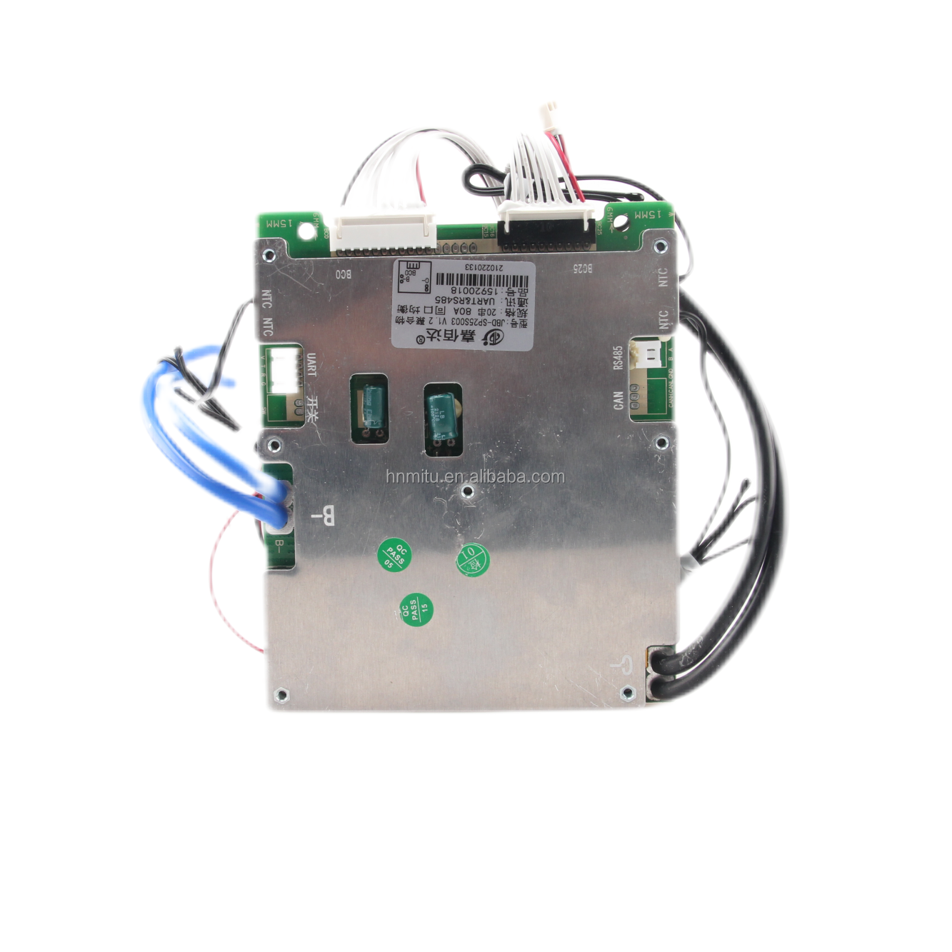 JBD 16-20S smart bms 80A 100a bms for lithium ion batteries with URAT and RS485 communication · image 2