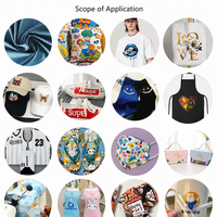 Film DTF A4 A3 75u, film brillant mat simple face pour imprimante DTF, transfert sur t-shirt