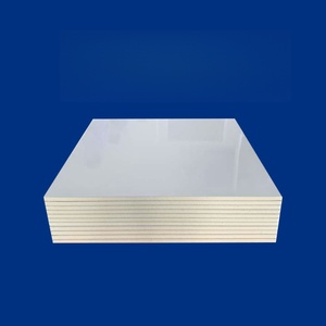 Panneau sandwich en <span class=keywords><strong>mousse</strong></span> de <span class=keywords><strong>polyuréthane</strong></span> ignifuge de qualité supérieure, classe B1, <span class=keywords><strong>100</strong></span> <span class=keywords><strong>mm</strong></span>, panneau PU, isolation thermique pour chambre froide, entrepôt - Product Image 6