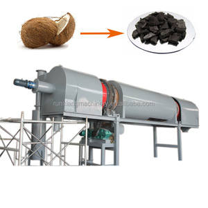Horno de Carbonización Continua para Cáscaras de Coco y Palmiste, Máquina para Hacer Carbón Vegetal, Precio del Horno de Carbonización de Biomasa - Product Image 2