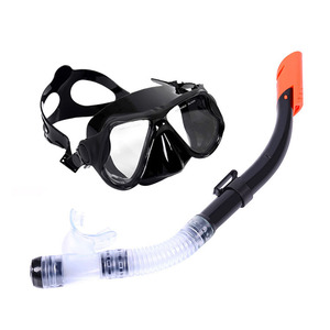 Ensemble masque de plongée et tuba avec fonction anti-buée pour adultes, équipement de natation d'été - Product Image 1