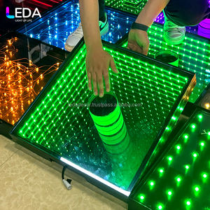 Lida RGB แผงแพลตฟอร์มสำหรับเต้นอุปกรณ์ประกอบฉากแบบอินเทอร์แอคทีฟไฟ LED พื้นเต้นรำสำหรับเวทีงานแต่งงาน - Product Image 6