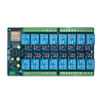 Module de relais 16 canaux ESP32 avec alimentation DC5V, carte de développement LC-Relay-ESP32-16R-D2 10A pour développement secondaire