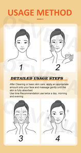 Crème anti-âge OTVENA cliniquement testée avec effet raffermissant instantané, réduit les rides d'expression, les taches de vieillesse, formule naturelle à base de plantes - Product Image 5