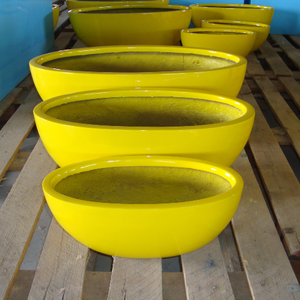 Maceta inteligente de alta calidad, decoración ecológica para el hogar, muchos colores, maceta de fibra de vidrio, macetas de jardín hechas en la fábrica de Vietnam - Product Image 4