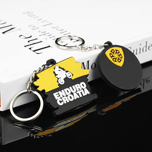 พวงกุญแจ PVC รูปตัวการ์ตูนพวงกุญแจตกแต่งตัวอักษรยอดนิยม - Product Image 4