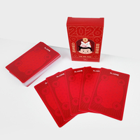 Cartes à Jouer Personnalisées en Papier Couché 350 g/m² – Grandes Polices – Impression Étonnante pour Poker et Magie