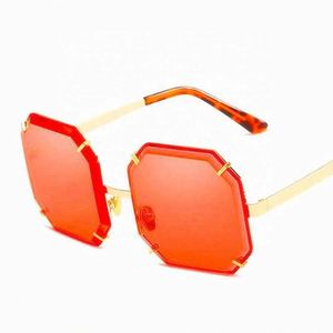 Gafas de Sol Cuadradas para Mujer, Modelo 2019, de Lujo, con Logotipo Personalizado, Estilo Vintage, Protección UV400, Forma Octogonal - Product Image 4