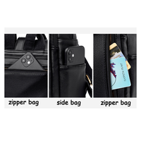 Nouveau Design Sac à Dos Imperméable pour Femmes Grande Capacité Sac à Dos Élégant pour Dames Résistant à l'Usure pour Affaires et Loisirs Extérieurs