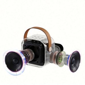 <b>Mini</b> Wireless Microphone and <b>Bluetooth</b> <b>Speaker</b> for Kids - Custom Karaoke Home Audio System - Product Image 4