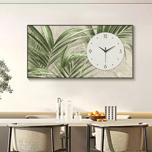 Grande orologio <span class=keywords><strong>da</strong></span> <span class=keywords><strong>parete</strong></span> artistico personalizzabile modello creativo unico Still Life progettato per soggiorno e uffici - Product Image 3