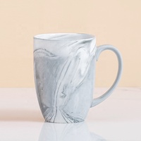 Ensemble cadeau personnalisé nordique minimaliste fait à la main marbre léger café de luxe tasse pour couple tasse en céramique