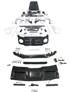 Per <span class=keywords><strong>Mercedes</strong></span> Benz <span class=keywords><strong>classe</strong></span> G W464 Kit carrozzeria 2018-2022 in fibra di carbonio MSY <span class=keywords><strong>paraurti</strong></span> per G350 G400 G500 G63 aggiornamento carrozzeria Auto - Product Image 6