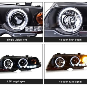 Faros Delanteros LED Modificados para Automóvil TYPY, Luces de Circulación Diurna LED, Faro Delantero para BMW Serie 3 E46 2 PUERTAS 1998-2002 - Product Image 3