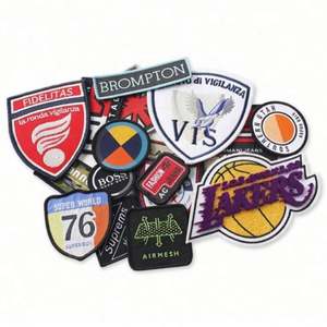 Custom Animal Logo Sew on Large Embroidery Full Embroidered Woven <b>Patches</b> for Clothing - Product Image 3