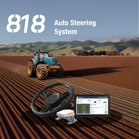 Nuevo Diseño HD812 HD818 Navegación GPS para Tractores, Navegación RTK para Agricultura