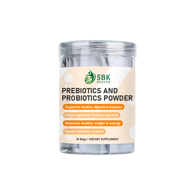 Best Selling Prebiotics and Probiotics Powder Lactobacillus Reuteri Reduces IBS and Diarrheakeep Gut Health 30 Bags
