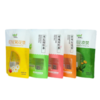 Op maat bedrukte logo-heatseal staande zakken met vierkante bodem voor PET/PA/AL/PE verpakkingen voor babyvoeding, rijst, diepvriesproducten & gedroogd fruit