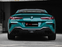 Accessoires en carbone TAKD très demandés, diffuseur en fibre de carbone, lèvre de pare-chocs arrière pour BMW Série 8 G14/G15