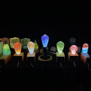 JAIYI New Creative Handicraft Customized Nebula Effect LED Light Bulbs For Room Decoration And Outdoor Decoration