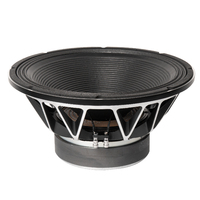 Stokta 18 İnç 3600W Yüksek Güçlü Subwoofer Sürücüsü, Döküm Alüminyum Sepetli Profesyonel Ses Hoparlör Sistemi