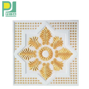 Belle Fleur Conçoit Verre Plâtre De <span class=keywords><strong>Paris</strong></span> Plafond Nouveau - Product Image 2