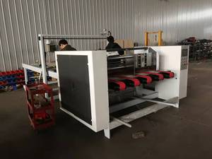 Tự động các tông lắp ráp máy phân vùng sóng Bìa phân vùng <span class=keywords><strong>slotter</strong></span> Cung cấp phim 1600 hộp điện trắng - Product Image 5